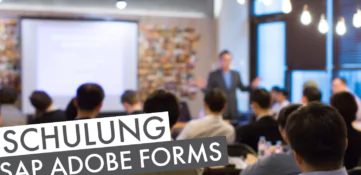 SAP Adobe Forms Schulung