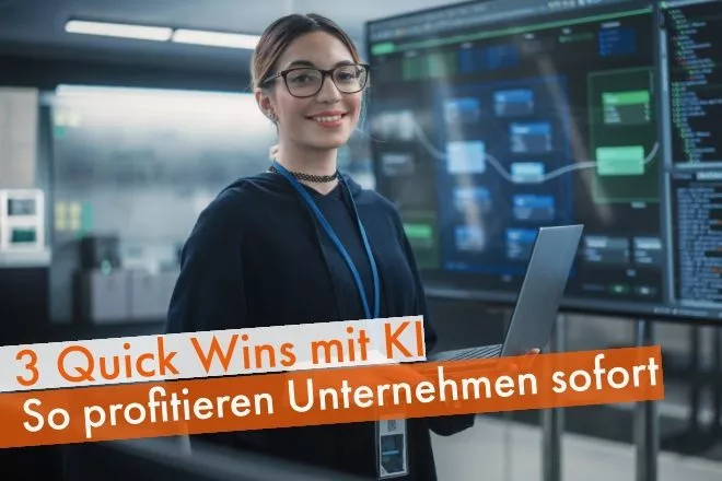 Quick Wins mit KI für Unternehmen