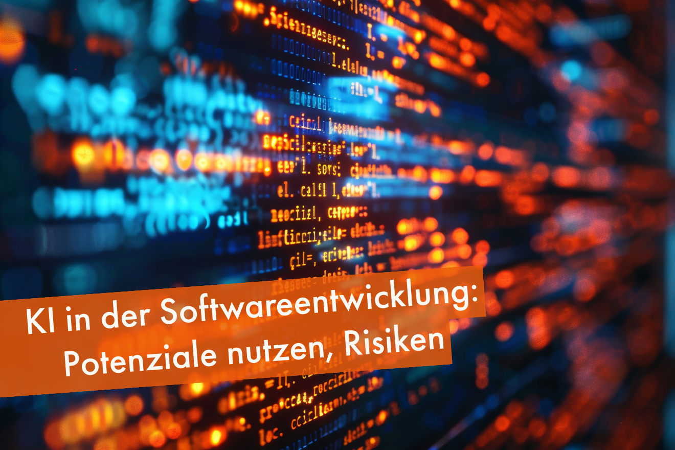 Code als Symbol für KI in der Softwareentwicklung