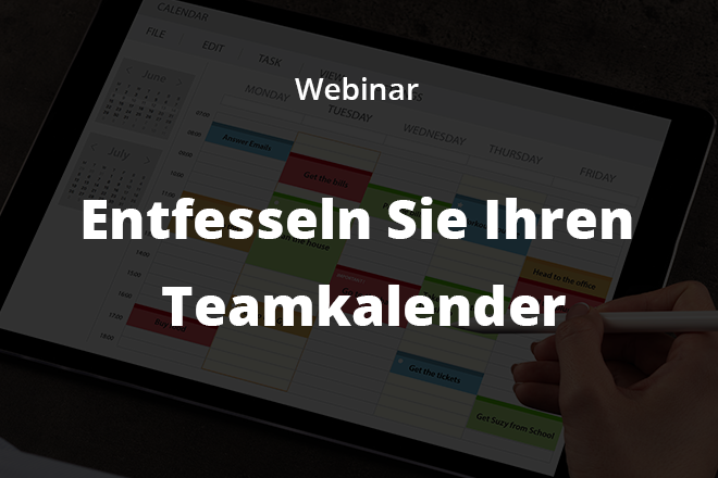 SAP Teamkalender - Das Managementtool für Teams  mindsquare