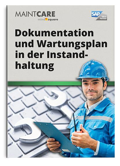 Cover Dokumentation und Wartungsplan in der Instandhaltung