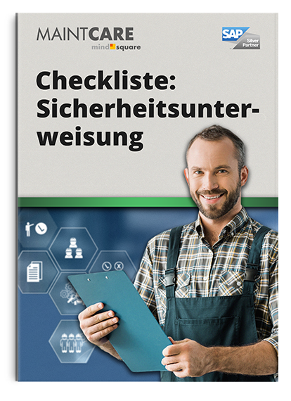 Cover Checkliste: Sicherheitsunterweisung