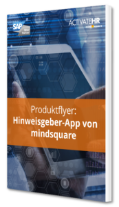 Buchgrafik Hinweisgeber App