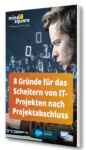 Unser Whitepaper zu Thema 8 Gründe für das Scheitern von IT-Projekten