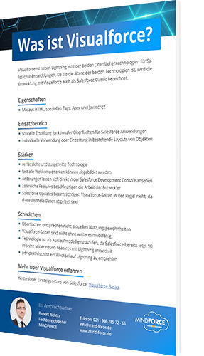 Unser Whitepaper zum Thema Was ist Visualforce?