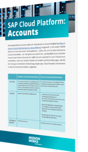 Unser Whitepaper zur SAP Cloud Platform: Accounts