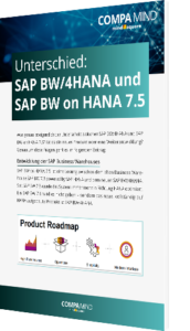 Unser Whitepaper zum Unterschied zwischen SAP BW/4HANA und SAP BW on HANA 7.5
