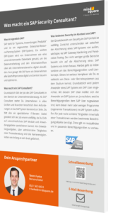 Was macht ein SAP Security Consultant?