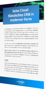 Unser Whitepaper zur Sales Cloud: Klassisches CRM in moderner Form