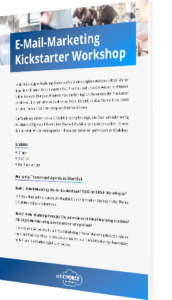E-Mail Marketing Kickstarter Workshop
