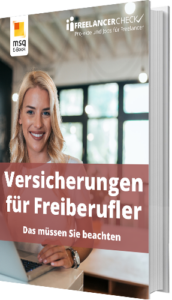 Unser E-Book zum Thema Versicherungen für Freiberufler