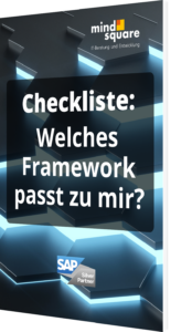 Unsere Checkliste: Welches Framework passt zu mir?