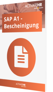 Whitepaper zum Thema SAP A1 - Bescheinigung