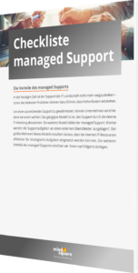 Checkliste managed Support