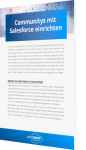 Unser Whitepaper zur Einrichtung der Communitys mit Salesforce