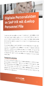 Unser Whitepaper zum Thema Digitale Personalakten im SAP HR mit d.velop Personnel File