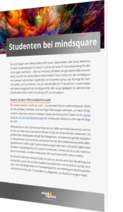 Studenten bei mindsquare
