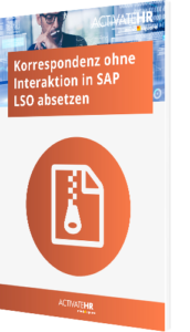 Korrespondenz ohne Interaktion in SAP LSO absetzen