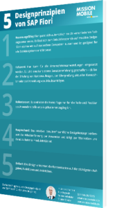 SAP Fiori Designprinzipien
