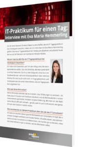 Tagespraktikum bei mindsquare