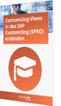 Customizing-Views in das SAP Customizing (SPRO) einbinden