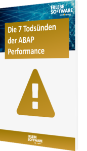 Unser Whitepaper zum Thema Die 7 Todsünden der ABAP Performance