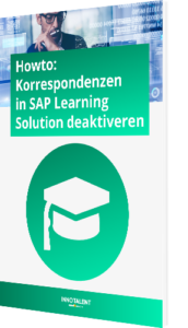 Howto: Korrespondenzen in SAP Learning Solution deaktivieren