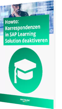 Howto: Korrespondenzen in SAP Learning Solution deaktivieren