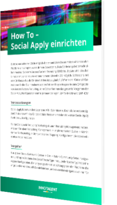 How to - Social Apply einrichten