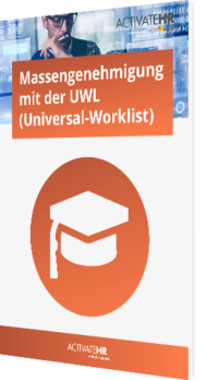 Massengenehmigung mit der UWL (Universal-Worklist)