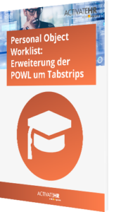Personal Object Worklist - Erweiterung der POWL um Tabstrips