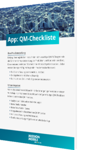 App: QM-Checkliste
