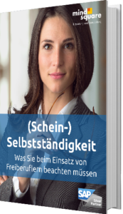 Unser E-Book zum Thema Scheinselbstständigkeit