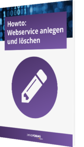 Webservice anlegen und löschen