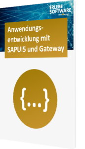 Unser Whitepaper zum Thema Anwendungsentwicklung mit SAPUI5 und Gateway
