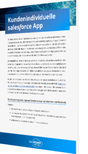 Kundenindividuelle Salesforce App