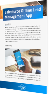 Unser Whitepaper zum Thema Salesforce Online Lead Management App