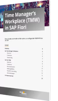 TMW in SAP Fiori