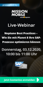Neptune Best Practices – Wie Sie mit Planet 8 Ihre SAP-Prozesse optimieren