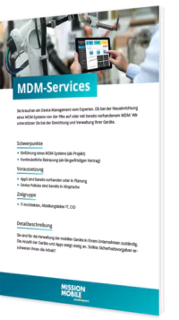 Unser Whitepaper zu MDM-Services