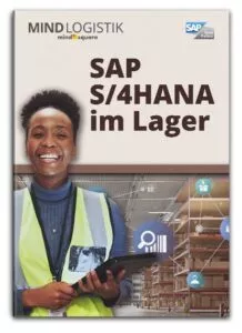 Lagerarbeiterin mit Tablet als Symbol für SAP S/4HANA im Lager