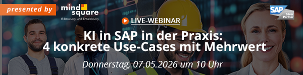 KI Live-Webinar: KI Use Cases in SAP
