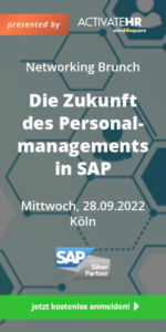 Networking Brunch Die Zukunft des Personalmanagement in SAP