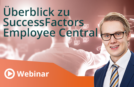 Unser Webinar zum Überblick über SuccessFactors Employee Central