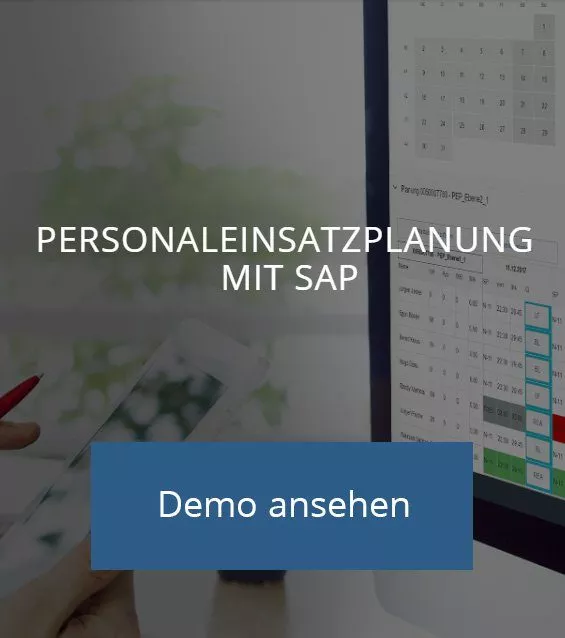 Personaleinsatzplanung mit SAP Demo