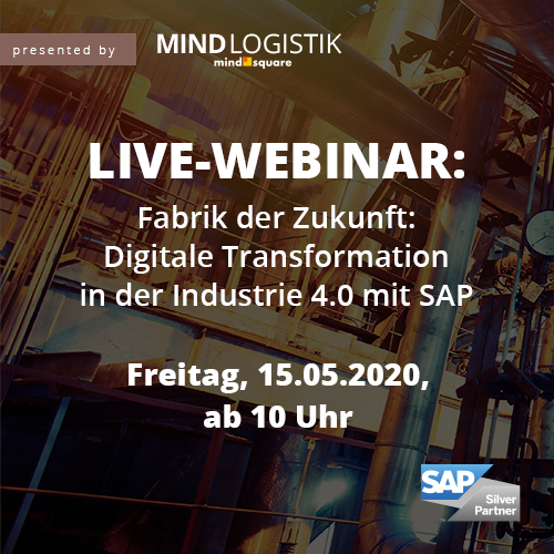 Live-Webinar Fabrik der Zukunft