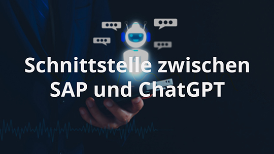 SAP ChatGPT Schnittstelle