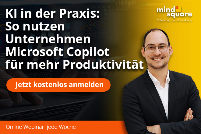 Webinar Thumbnail: KI in der Praxis: Microsoft Copilot