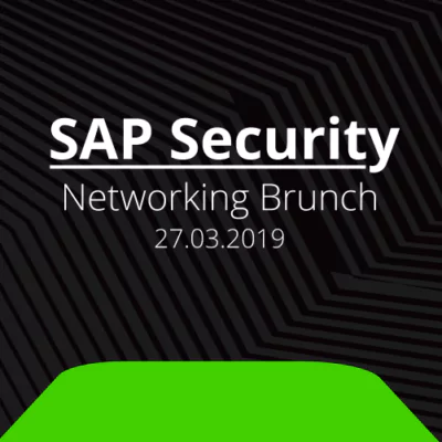 Unser Networking Brunch zum Thema SAP Security