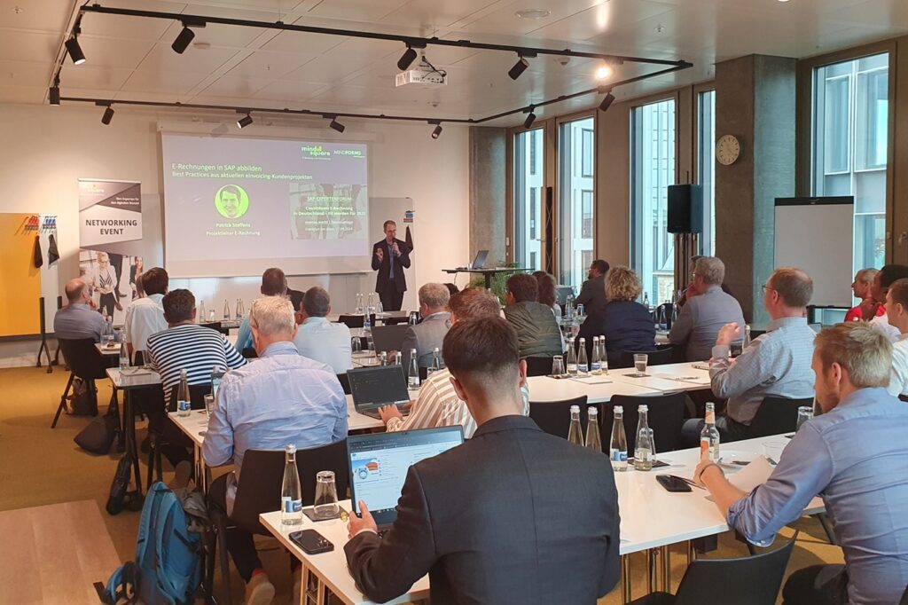 SAP-Expertenforum in Frankfurt: E-Rechnung 2027 – der Countdown läuft! Ausgang & Eingang zukunftssicher aufstellen